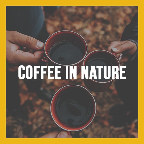 coffee in nature Erie MetroParks